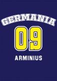 Germania 09 - Arminius College Shirt (Marineblau/Grün/Rot)