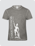 Furor Teutonicus washed | Premium Design Shirt (Grau)